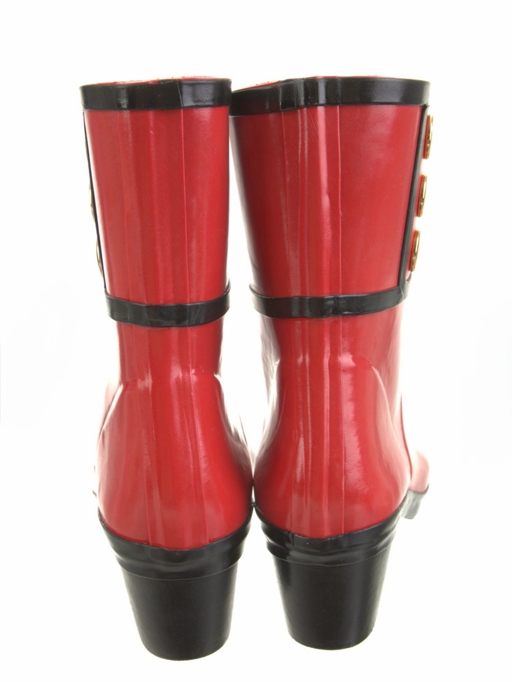 Kate Spade Red Rubber Rain Boots | Cosplay, Comic Con & Halloween Ready | Size 8 - Picture 4 of 5